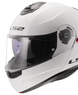 LS2 FF908 Strobe II Gloss White L (59-60)