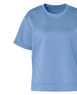 Tričko zo zmesi modalu, modré