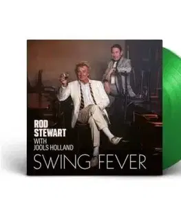 Stewart Rod & Holland Jools - Swing Fever (Green) LP - Jools Holland, Rod Stewart