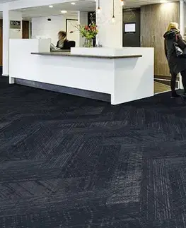 FORBO Flotex Planks Refract Obsidian 137001