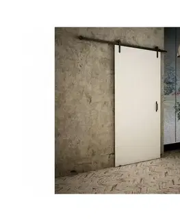 KIER Posuvné dvere RETRO | 90 cm Farba: Biela