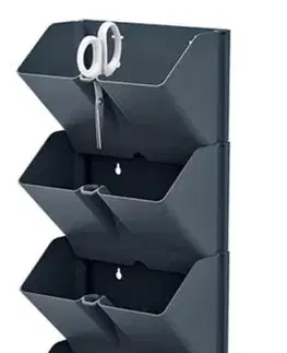 Kinekus Kvetináč MINI CASCADE 195x114x475 mm s nožnicami na bylinky