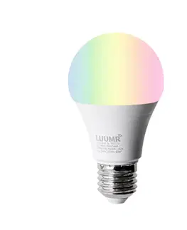 Inteligentná moderná nástenná lampa čierna IP65 vrátane Wifi A60 - Houks