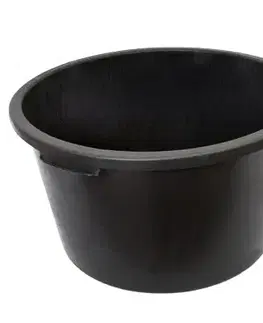 Kinekus Maltovník okrúhly, plastový, objem 60l, čierny