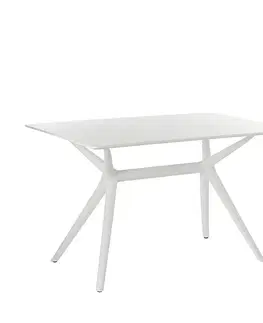 Dekoria Stôl Modesto 120 x 80 x 73 cm white, 120 x 80 x 73 cm