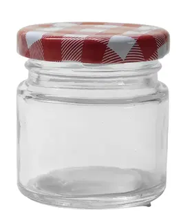 MAKRO - Dóza sklenená s viečkom 70ml