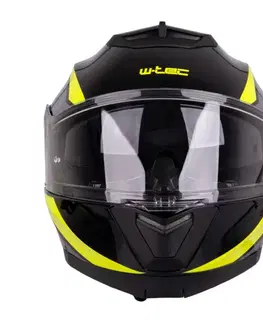 W-TEC Banelmeda čierna-fluo žltá - M (57-58)