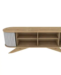 TV stolík Stor - Sapphire, White