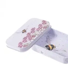 Plechová krabička na drobnosti "Flight of the Bumblebee" Wrendale Designs - čmeliak
