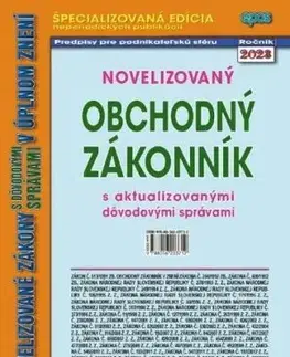 Novelizovaný obchodný zákonník 3/2023