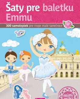 Šaty pre baletku EMMU - Kniha samolepiek - Julie Camel