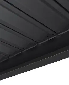 DEOKORK Záhradná hliníková pergola do steny 8x4 m (antracit)
