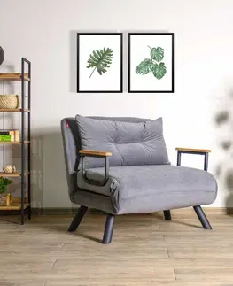 Kreslo Sando Single Grey