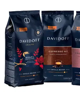 DAVIDOFF CAFÉ Ochutnávkový set 3x1kg