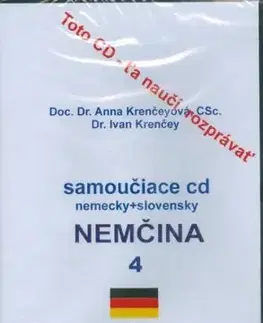 Nemčina 4 samoučiace CD - Anna Krenčeyová