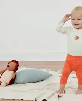 Dojčenské a detské legínsy v 3/4 dĺžke, 4 ks