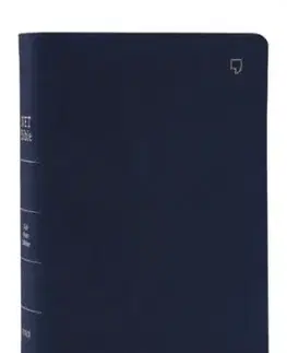 NET Bible, Full Notes Edition (NET, Blue Leathersoft, Comfort Print, Thumb Indexed) - Thomas Nelson