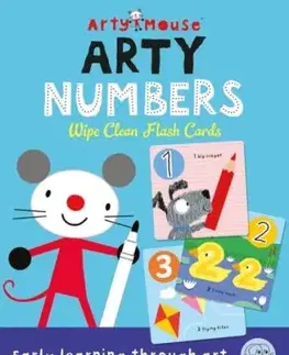 Arty Mouse Arty Words Wipe Clean Flash Cards - Robyn Gale