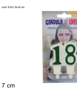 MAKRO - Sviečka tortová 18