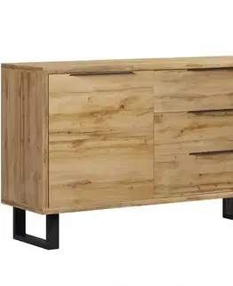 Komoda 4d Halle 47 Dub Wotan