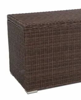 Záhradný úložný box polyratan 1037 l