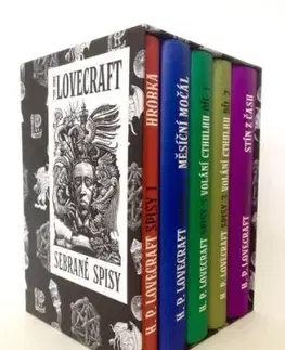 Sebrané spisy H. P. Lovecrafta BOX - Howard Phillips Lovecraft