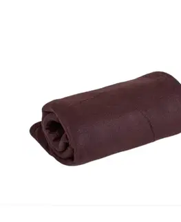 Deka Fleece tmavo hnedá 150x200cm TiaHome