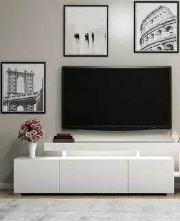 TV stolík BELIZ s LED osvetlením Asirgroup