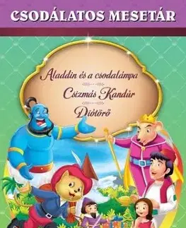 Csodálatos mesetár – Aladdin és a csodalámpa - Csizmás kandúr - Diótörő