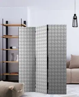 Paraván Dogtooth Check Dekorhome