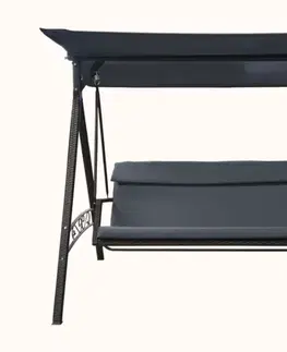Záhradná hojdačka RATTAN