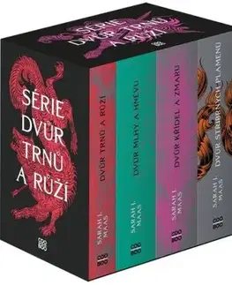 Dvůr trnů a růží - box 1-4, 3. vydání - Sarah J. Maasová