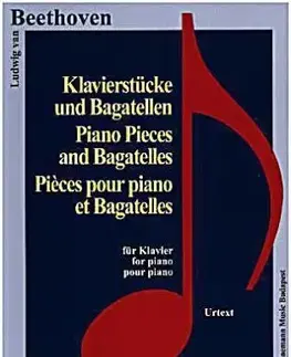 Beethoven Klavierstücke und Bagatellen - Ludwig van Beethoven