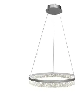  LED luster na lanku GALA LED/25W/230V Ø 50 cm strieborný ML2242