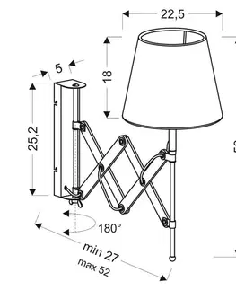 Nástenné svetlo MITO Candellux