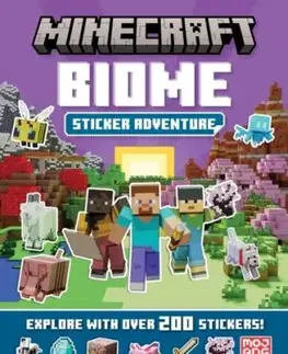 Minecraft Biome Adventure Sticker Book - Mojang AB