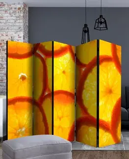 Paraván Orange slices Dekorhome