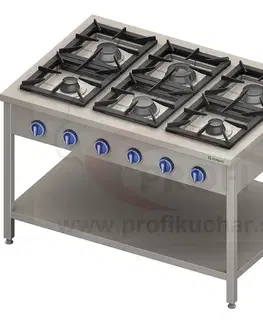 STALGAST Plynovy sporak STALGAST ECO 900 / 32,5 kW