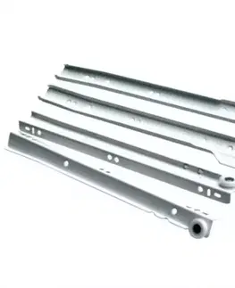 Vodiaca Lišta Výsuv Zásuvkový 450mm Biely