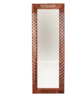 Zrkadlo Mira 60x170 indický masív palisander