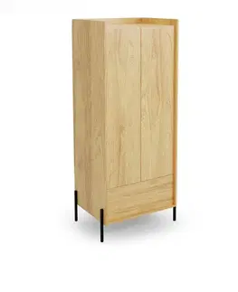 Šatní skriňa MOBIUS SZAFA 2D Halmar