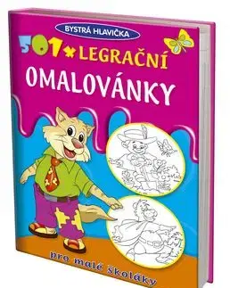 501x legrační omalovánky