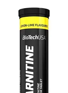 L-Carnitine 500 mg šumivý - Biotech USA 20 tbl Citrón