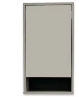 Závesná skrinka so zrkadlom Nova mini 44cm kašmír