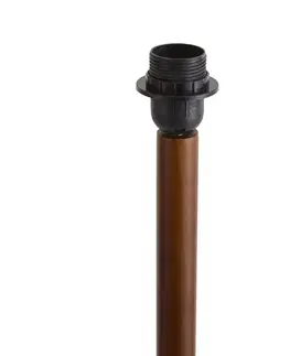 Japandi stojaca lampa orechové drevo bez tienidla 133 cm - Mels