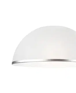  Náhradné sklo pre luster RETRO, ANTICO E27, priemer 30 cm, biela/strieborná klosz zwis 18