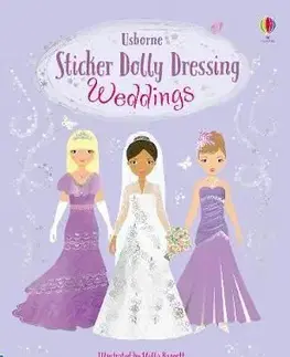 Sticker Dolly Dressing Weddings - Fiona Watt