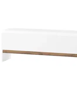 Lavica 65 Livorno dub wotan/biela