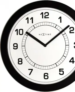 Hodiny na stenu 3045zw Nextime Super slim 28cm