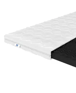 VERDI BLACK masážny topper, 200 x 80 x 7 cm 